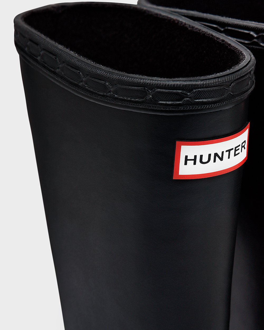 Kids Hunter Original First Classic | Rain Boots Black | NZ-15436-FNEJ